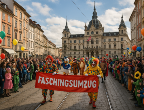 „Diese Ochsenknechts“ waren am Grazer Faschingsumzug unterwegs